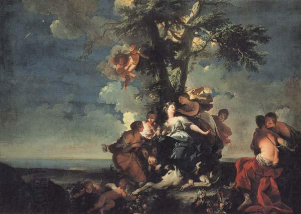 Giovanni Domenico Ferretti The Rape of Europa China oil painting art